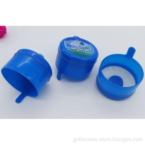 One Time No Spill Water Bottle Caps PE prevent leaking gask